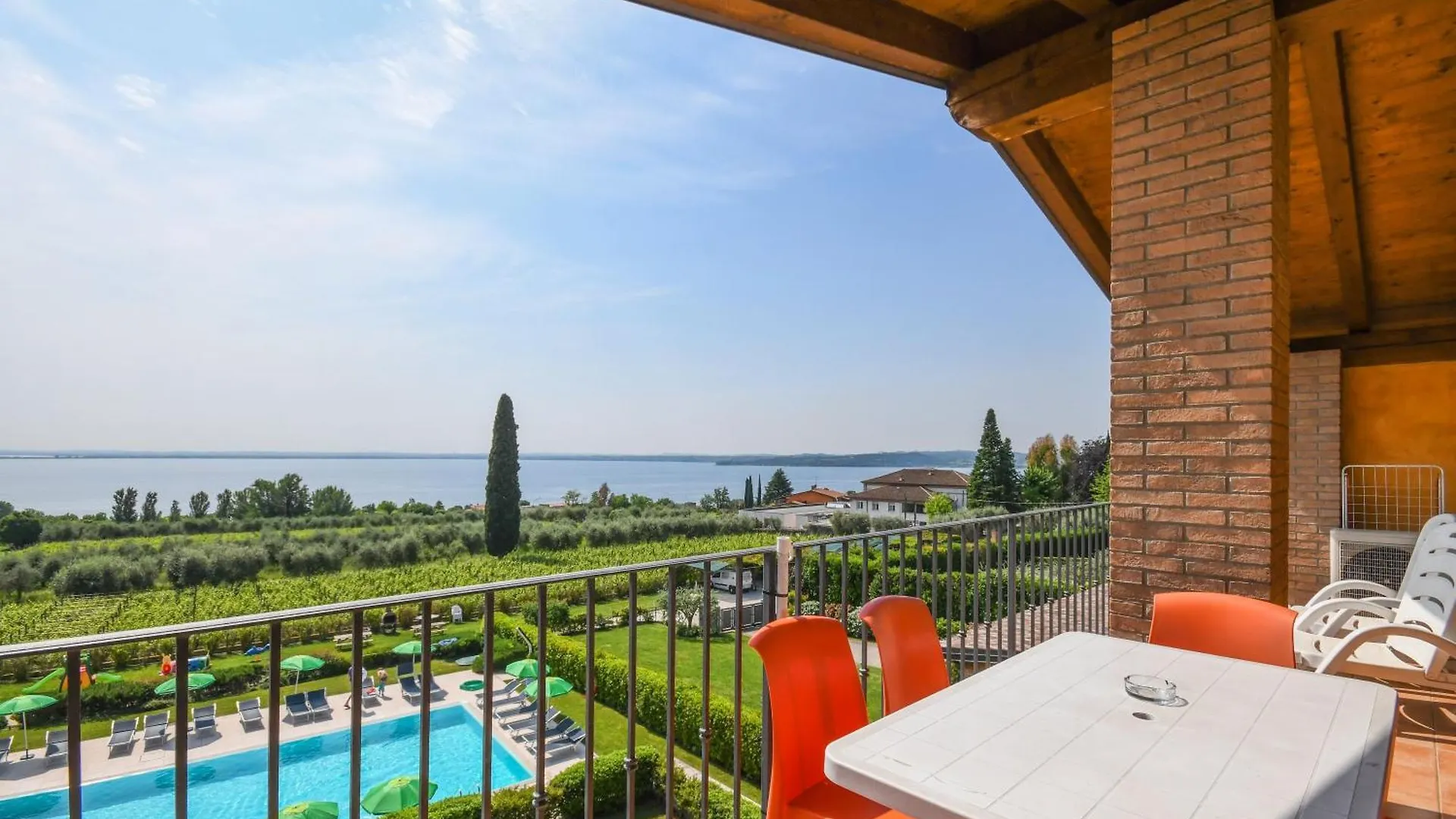 Appartement Mit Privatem Garten, Pool Und Seeblick Moniga del Garda Apartment