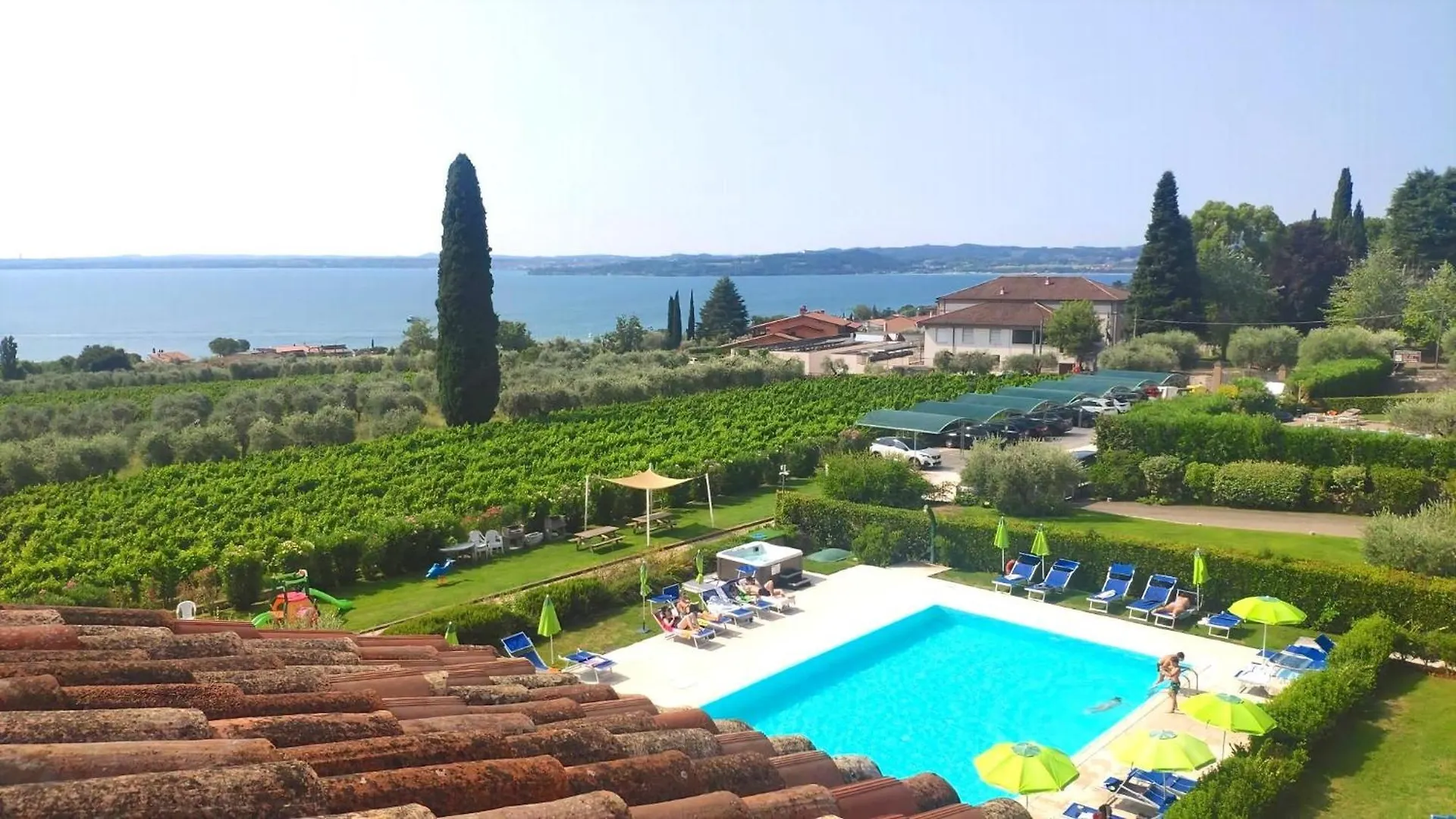Appartement Mit Privatem Garten, Pool Und Seeblick Moniga del Garda